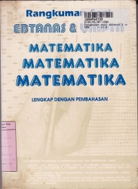 Image of Rangkuman Soal Ebtanas & UMPTN: Matematika