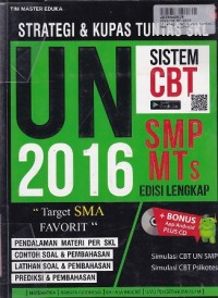 Image of #Strategi & Kupas Tuntas SKL UN SMP/MTs th. 2016 - Edisi Lengkap]