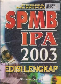Image of Persiapan Menghadapi SPMB IPA 2003 [Edisi Lengkap]