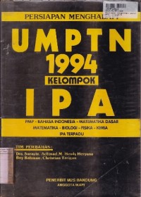 Image of Persiapan Menghadapi UMPTN th. 1994 Kelompok IPA