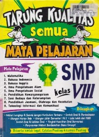 Image of Tarung Kualitas Semua Mata Pelajaran SMP Kls. VIII