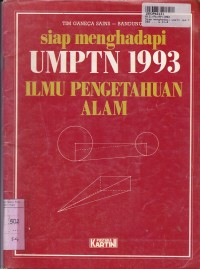 Image of Siap Menghadapi UMPTN IPA th. 1993