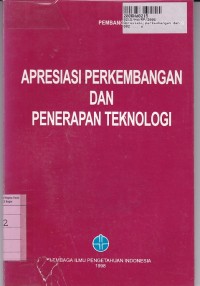 Image of Apresiasi Perkembangan & Penerapan Teknologi