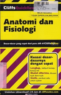 Image of Cliffs Quick Review: Anatomy & Fisiologi