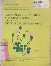 Image of Yang Perlu Diketahui Generasi Muda tentang Penyalahgunaan Obat: Opiat