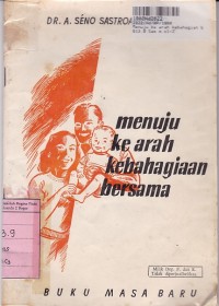 Image of Menuju ke Arah Kebahagian Bersama