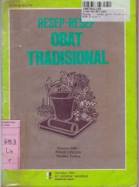 Image of Resep-resep Obat Tradisional