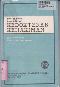 Image of Ilmu Kedokteran Kehakiman