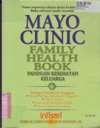 Image of Mayo Clinic: Family Health Book