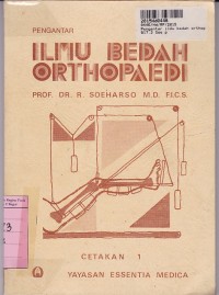 Image of Pengantar Ilmu Bedah Orthopaedi