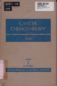 Image of Cancer Chemotherapy [Jilid 1]