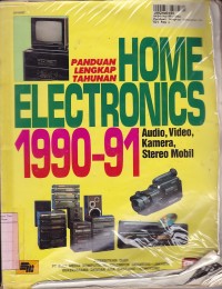 Image of Panduan Lengkap Tahunan Home Electronics 1990-1991