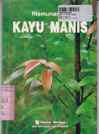 Image of Seri Pertanian: Kayu Manis