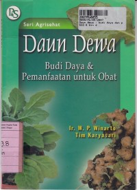 Image of Seri Agrisehat: Daun Dewa Budi Daya dan Pemanfaatan untuk Obat