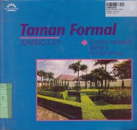 Image of Desain Taman: Taman Formal [Gambar Perspektif, Sketsa & Komponennya]