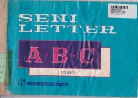 Image of Seni Letter ABC [Jilid 3]