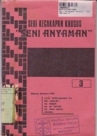 Image of Seri Kecakapan Khusus: Seni Anyaman [Jilid 3]