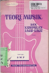 Image of Teori Musik & Kumpulan Lagu-lagu [Jilid 2]: untuk SMP Kls. II