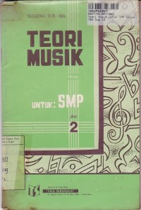 Image of Teori Musik [Risik Jilid 2]: untuk SMP Kls. II