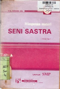 Image of Himpunan Materi Seni Sastra [Himat Sas - Jilid 3]: untuk SMP Kls. III