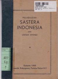 Image of Peladjaran Sastera Indonesia