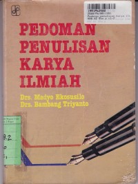 Image of Pedoman Penulisan Karya Ilmiah