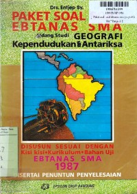 Image of Paket Soal-soal Ebtanas SMA: Geografi Kependudukan & Antariksa