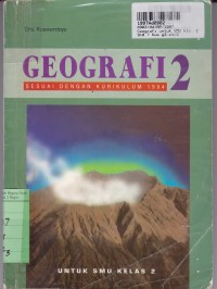 Image of Geografi SMU [Jilid 2]: untuk Kls. II [Kur. th. 1994]
