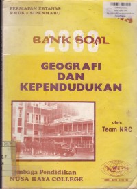 Image of Dua Ribu Bank Soal SMA: Geografi dan Kependudukan= Persiapan Ebtanas PMDK & Sipenmaru