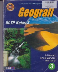 Image of Geografi SLTP [Jilid 3]: untuk Kls. III [Kur. 1994-Suplemen GBPP 1999]