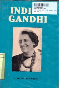 Image of Indira Gandhi: a Short Biography