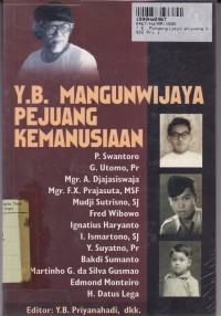 Image of Y. B. Mangunwijaya= Pejuang Kemanusiaan