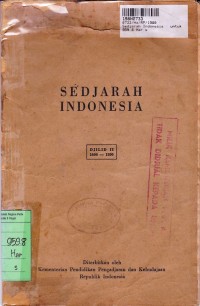Image of Sedjarah Indonesia [Jilid 2] : untuk Sekolah Landjutan [th. 1600-1800]