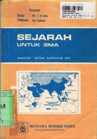 Image of IPS Sejarah [Jilid 2]: untuk SMA Kelas II  Sem. 3 [Kur. th. 1975]