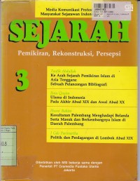 Image of Sejarah [Jilid 3]: Pemikiran, Rekonstruksi, Persepsi