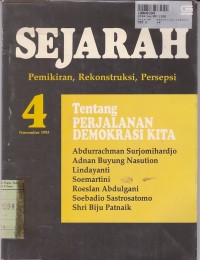 Image of Sejarah [Jilid 4]: Pemikiran, Rekonstruksi, Persepsi [ November 1993]