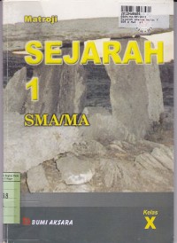 Image of Sejarah [Jilid 1]: untuk SMA/MA Kls. X
