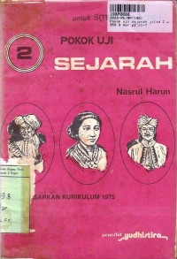 Image of Pokok Uji Sejarah [Jilid 2]: untuk SMP Kls. II [Kur. th. 1975]