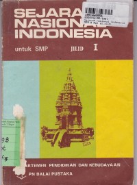 Image of Sejarah Nasional Indonesia [Jilid I]: untuk SMP