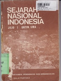 Image of Sejarah Nasional Indonesia [Jilid I]: untuk SMA