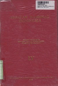 Image of Sejarah Nasional Indonesia [Jilid 4]: Indonesia Dalam Abad 1800 & 1900