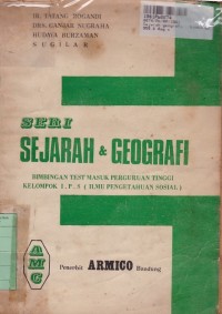 Image of Sejarah Geografi: Bimbingan Test Masuk Perguruan Tinggi Kelompok IPS