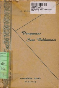 Image of Pengantar Seni Deklamasi