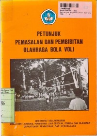 Image of Petunjuk Pemasalan & Pembibitan Olahraga Bola Voli