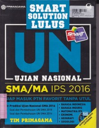 Image of Primagama Smart Solution Lulus Ujian Nasional SMA/MA IPS 2016