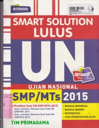 Image of Primagama Smart Solution Lulus UN SMP/MTs 2015