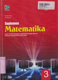 Image of Buku Siswa Aktif & Kreatif Belajar Matematika [Jilid 3]: untuk SMA/MA Kls XII - Peminatan Matematika & Ilmu-ilmu Alam