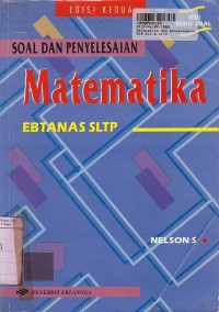 Image of Seri Buku Soal: Soal & Penyelesaian Matematika Ebtanas SLTP