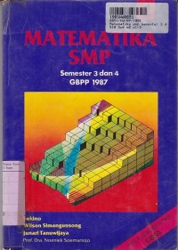 Image of Matematika SMP [Jilid 2]: untuk Sem 3 & 4 [GBPP th. 1987]