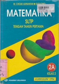Image of Matematika [Jilid 2a]: untuk SLTP Kls.VIII [Tengah Tahun Pertama]